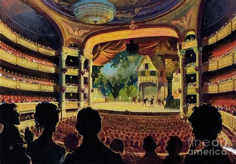 Rossini Opera Painting by Andrew Howat