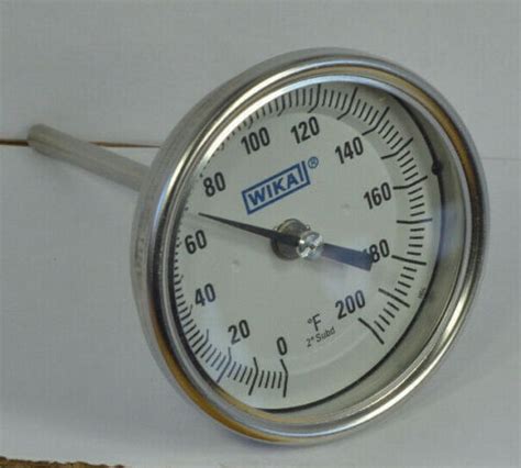 WIKA Bimetal Thermometer TI 30 30040D205G4 EBay