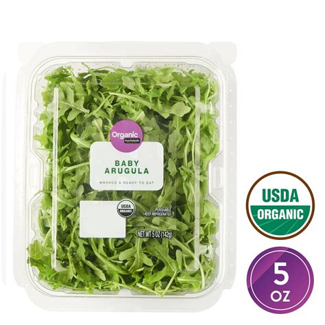 Buy Online Marketside Organic Baby Arugula Salad 5 Oz Clam Shell