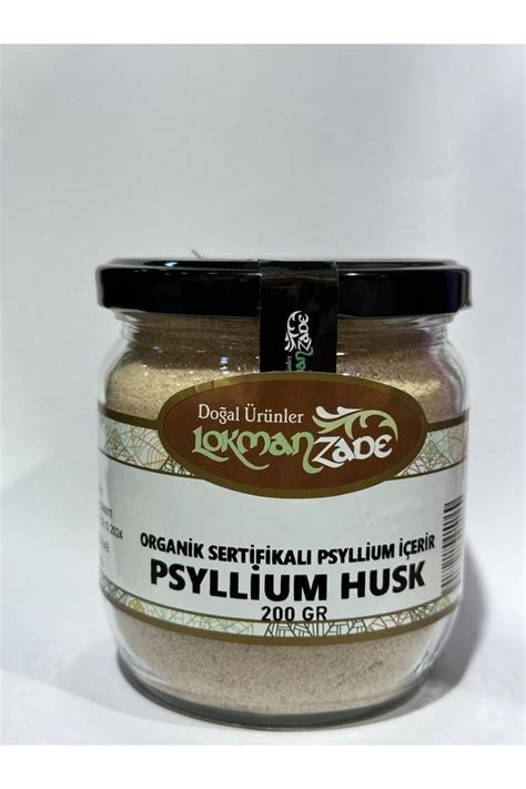 Lokmanzade Psyllium Husk Karn Yar K Otu Tohumu Kabu U Tozu Gr