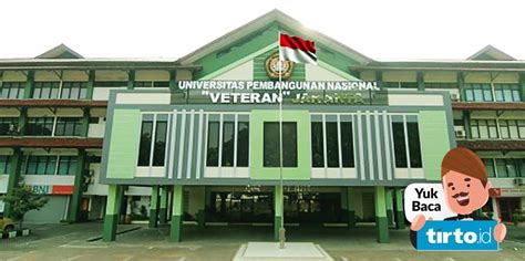 Pendaftaran Jalur Mandiri Upn Veteran Jakarta Biaya Upnvj