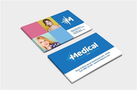 Modern Medical Business Card Template In Psd Ai And Vector Brandpacks