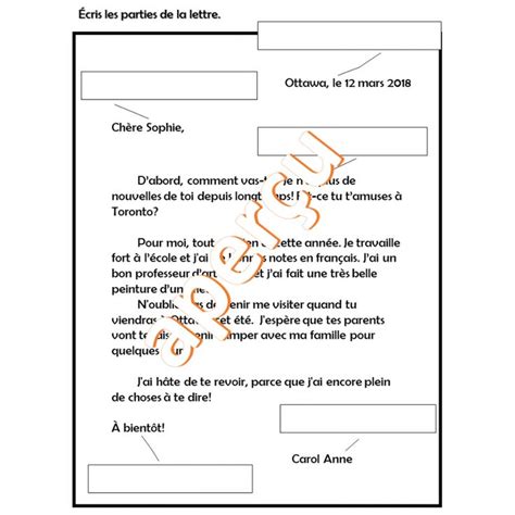 Écrire une lettre amicale Écriture créative Teaching Writing