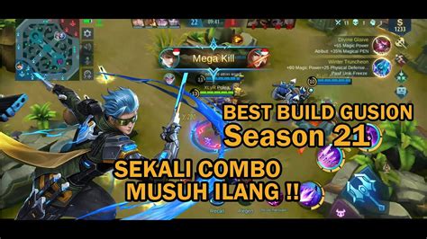 Tutorial Gusion Bagi Pemula Gusion Hyper Best Build Mobile