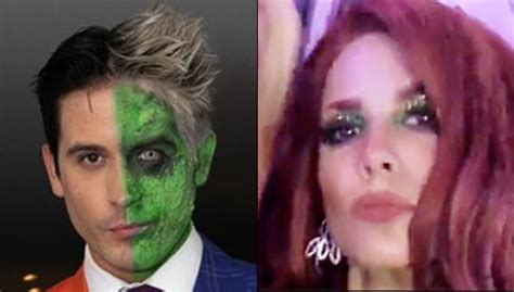 G Eazy Is Two Face For Halloween Costume After Halsey Was Poison Ivy