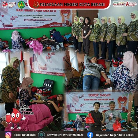 Donor Darah Kejaksaan Negeri Kota Bekasi Kejari Kota BEKASI