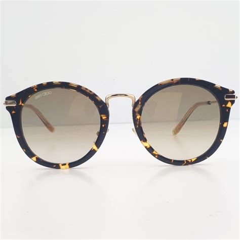 Jimmy Choo Round Tortoise Shell Frame With Gold Tone Catawiki