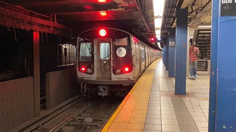 Mta Nyc Subway R A C Trains Nd Street Port Authority Bus