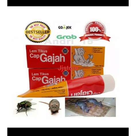 Jual Lem Perangkap Tikus Tube Cap Gajah G Shopee Indonesia