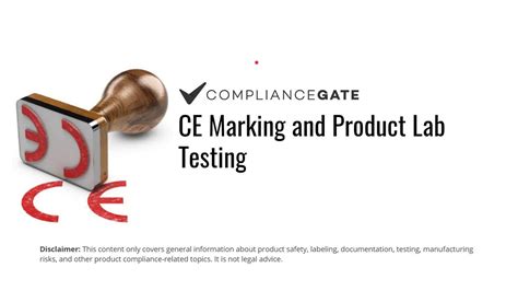 CE Marking And Product Lab Testing YouTube