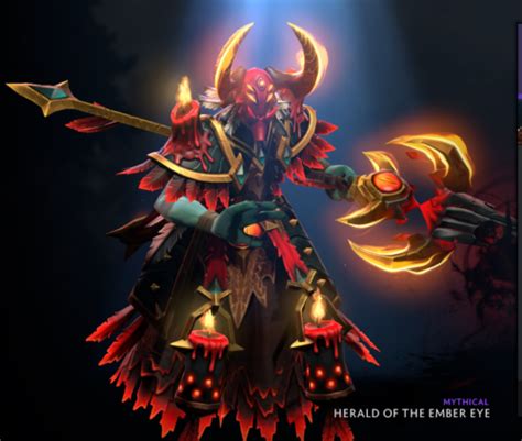 Dota 2 Collectors Cache 2020 Grimstroke Herald Of The Ember Eye