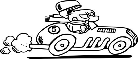 Old Race Car Cartoon Coloring Page - Wecoloringpage.com | Cartoon ...