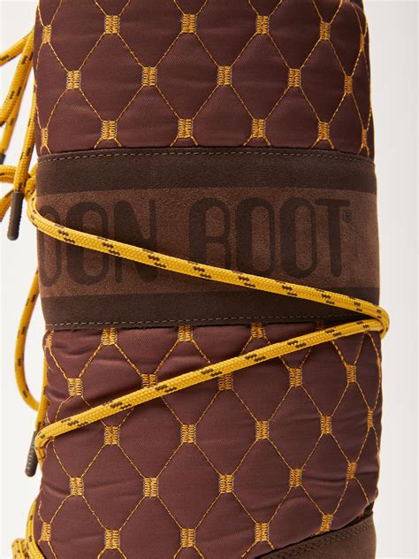 ICON BROWN QUILTED BOOTS Moon Boot Official UK Store