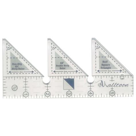 Skpblutn Tool Series Creative Ruler Grids 45Double Strip Ruler Non