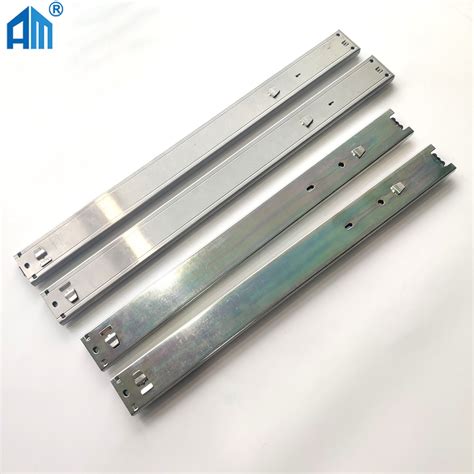 Mm Fold Full Extension Telescopic Channel Hook Type Drawer Runner