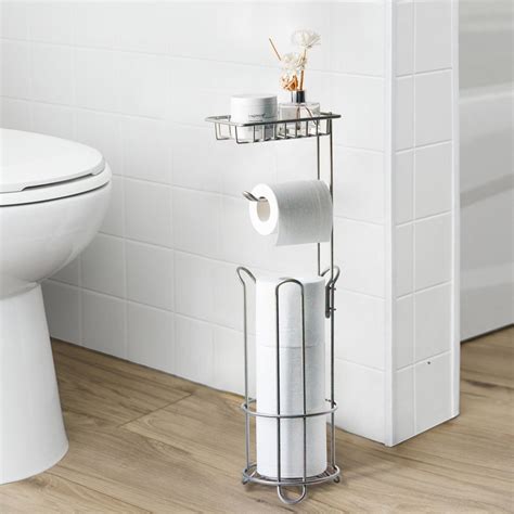 Ctnporpo Kitchen Supplies Storage Rack Modern Style Toilet Paper Holder