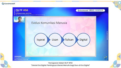 Isltf Literasi Era Digital Pentingnya Literasi Menulis Bagi Guru