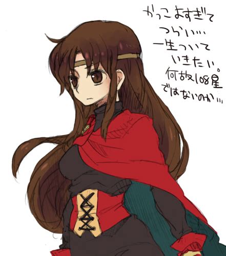 The Big Imageboard Tbib 1girl Brown Eyes Brown Hair Cape Female