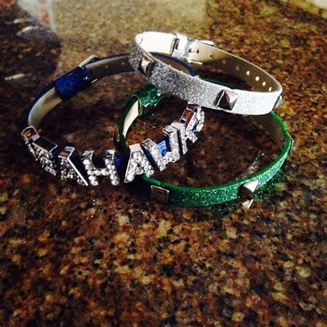 Seattle Seahawks Charm Bracelet Set