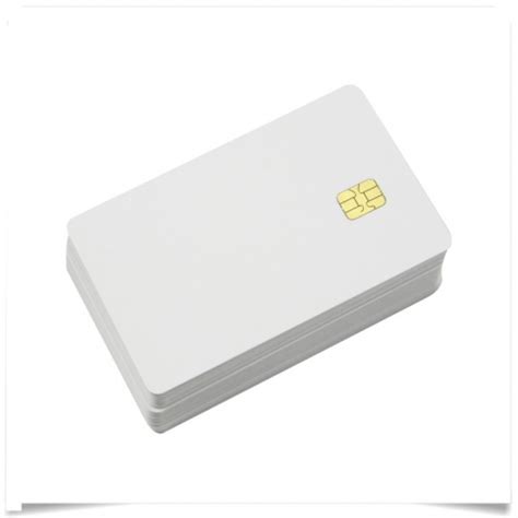 Blank Chip Card Pvc Smart Card Blank White Smart Cards Plastic Pvc