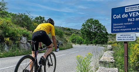 Col de Vence climb BERGFEX Rennrad Tour Provence Alpes Côte dAzur