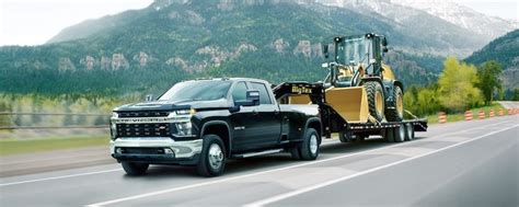 2021 Chevy Silverado Hd Truck Tractor Being Towed Silverado Hd Trucks Chevy Silverado