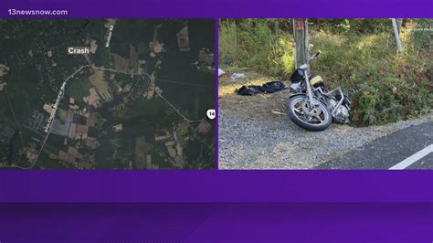 62-year-old man dies in motorcycle crash in Gloucester County | 13newsnow.com