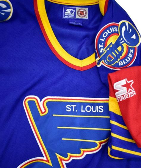 St. Louis Blues Authentic Starter Hockey Jersey Size Large | Doctor Funk's Gallery: Classic ...