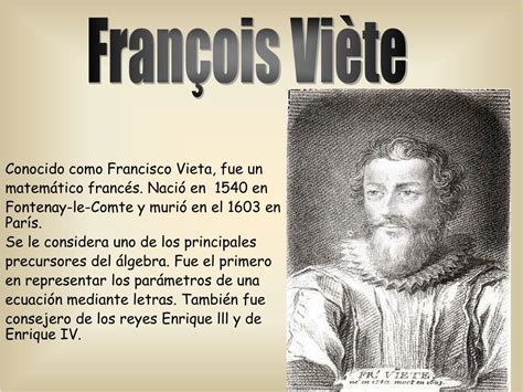 Biografia De Fran Ois Viete