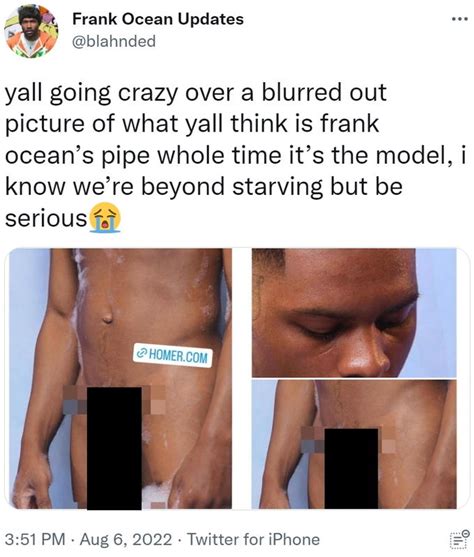 I Know Were Beyond Starving But Be Serious Frank Ocean S Cock Ring