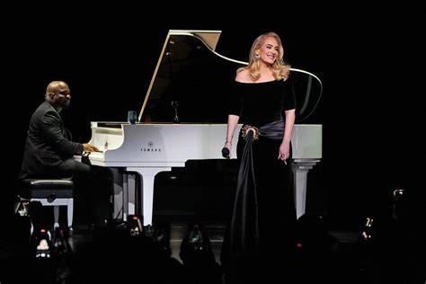 Adele Returns To The Stage In Las Vegas Resolute And Reflective The