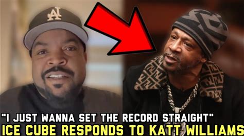 Ice Cube RESPONDS To Katt Williams EXPLOSIVE Interview With Shannon