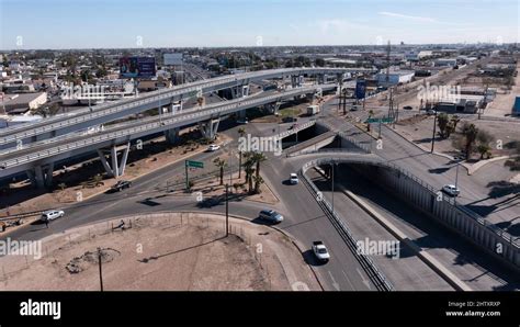 Mexicali Baja California Mexico January 2 2021 Sun Shines On