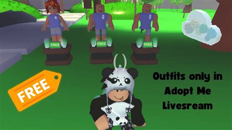 Free Rainbow Maker And Korblox Outfit In Adopt Me Livestream Youtube