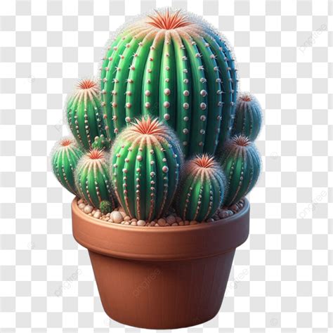 Cacti In Terracotta Pot Cacti Terracotta Pot Succulent PNG