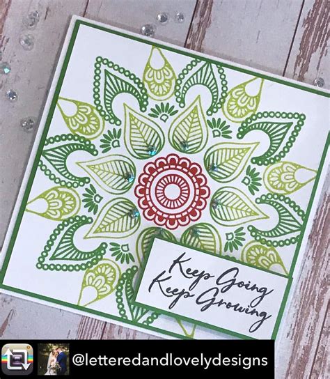 Gina K Designs On Instagram Such A Beautiful Mandala Card By