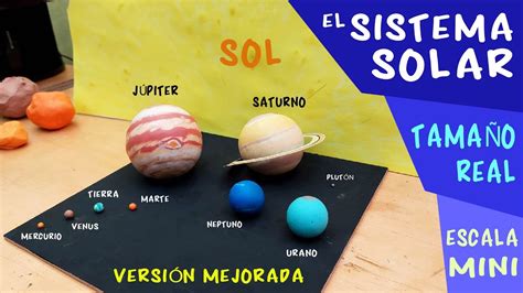 C Scara Garaje Borradura Maqueta Del Sistema Solar De Plastilina