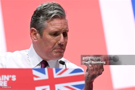 Keir Starmer Leader Of The Labour Party Delivers His Keynote Speech