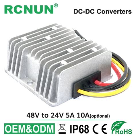 48v 24v Step Down Dc Dc Power Converter 48v To 24v 10a 5a Buck Power