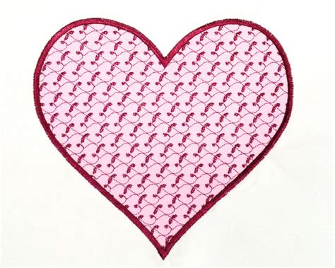 Applique Heart Set - 3 Sizes! - Products - SWAK Embroidery