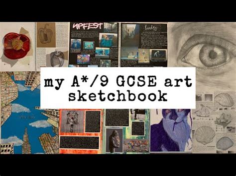 GCSE Art A*/9 Sketchbook Tour | How I got an A*/9 in GCSE Art 🎨 - YouTube