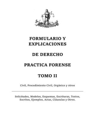 Manual De Practica Forense Tomo Pdf