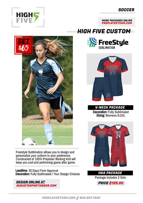 Soccer Team Uniform Packages Custom Jerseys And Team Apparel Create