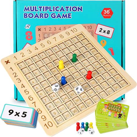 Multiplikationstafel Multiplikationsbrett X Mathe Lernen Spiel F R