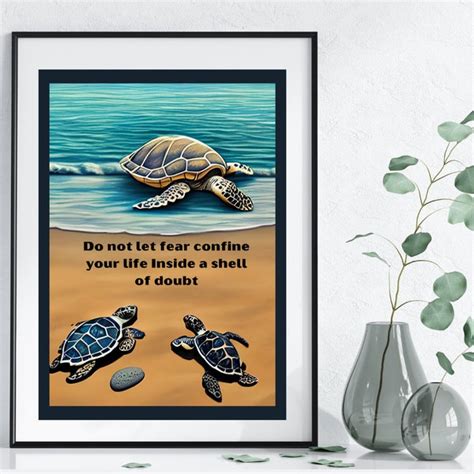 Sea Turtle Wall Art - Etsy