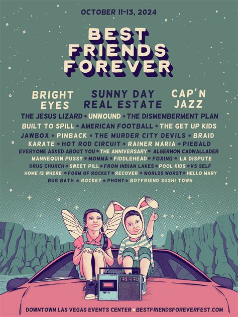 Best Friends Forever A New Vegas Emo Fest Shares 2024 Lineup