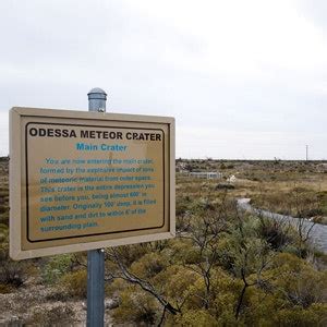 Odessa Meteor Crater | Texas Time Travel