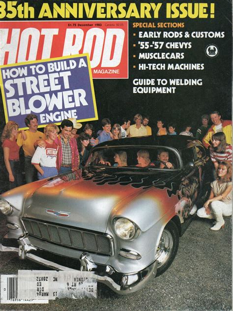 December 1983 Hot Rod How To Build A Street Blower Engine On EBid United States 215706445