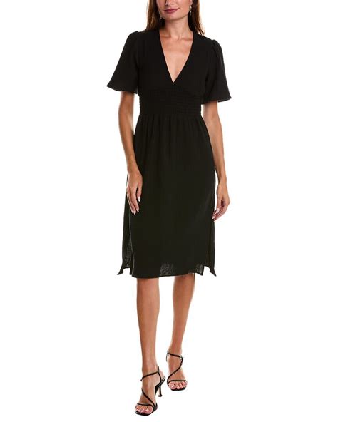 Buy Chaser Palmer Midi Dress Black At Off Editorialist