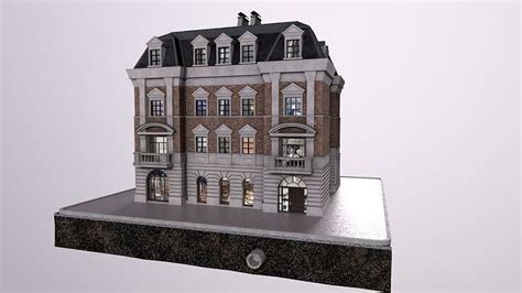 3D model City Street House bilding VR / AR / low-poly | CGTrader